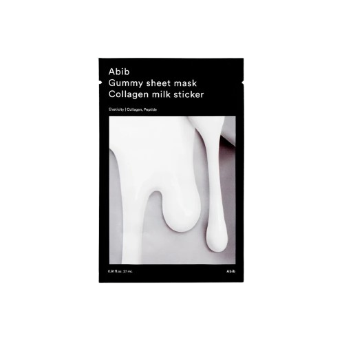 Abib - Gummy Sheet Mask Collagen Milk Sticker (27ml)