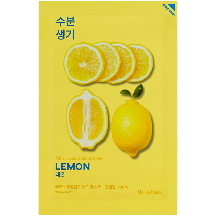 Holika Holika - Pure Essence Mask Sheet Lemon
